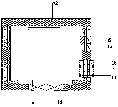 Intelligent take-out temporary storage cabinet