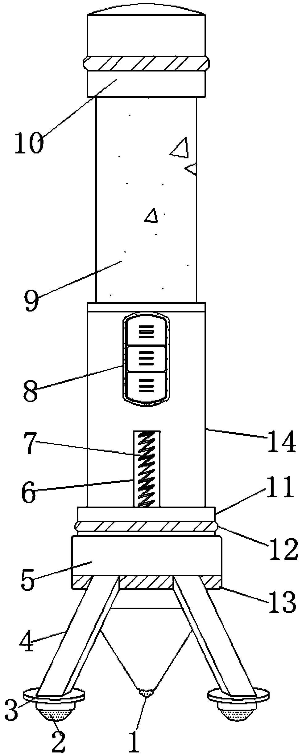 Robot machining path intelligent demonstration device and using method thereof