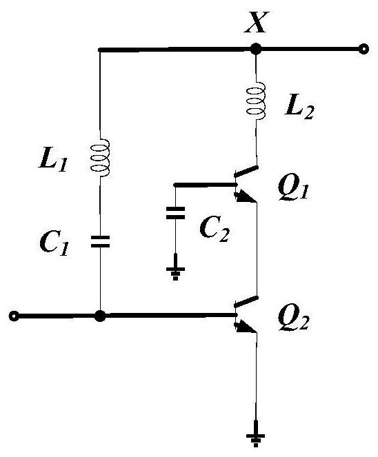 A working frequency approaches f  <sub>t</sub> /2 broadband amplifier