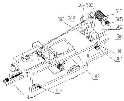 An auxiliary robot for cable construction