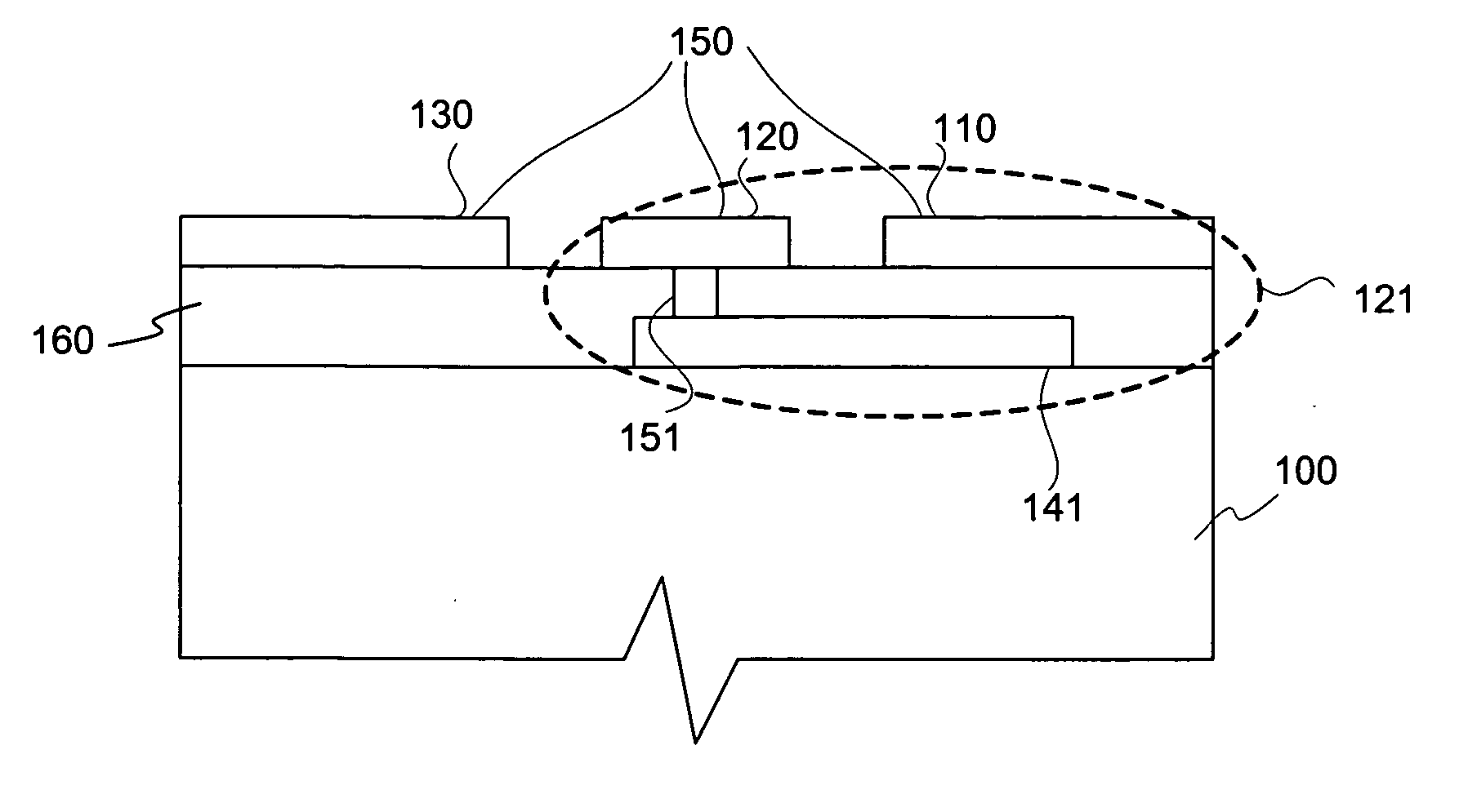 Reduced size transmission line using capacitive loading