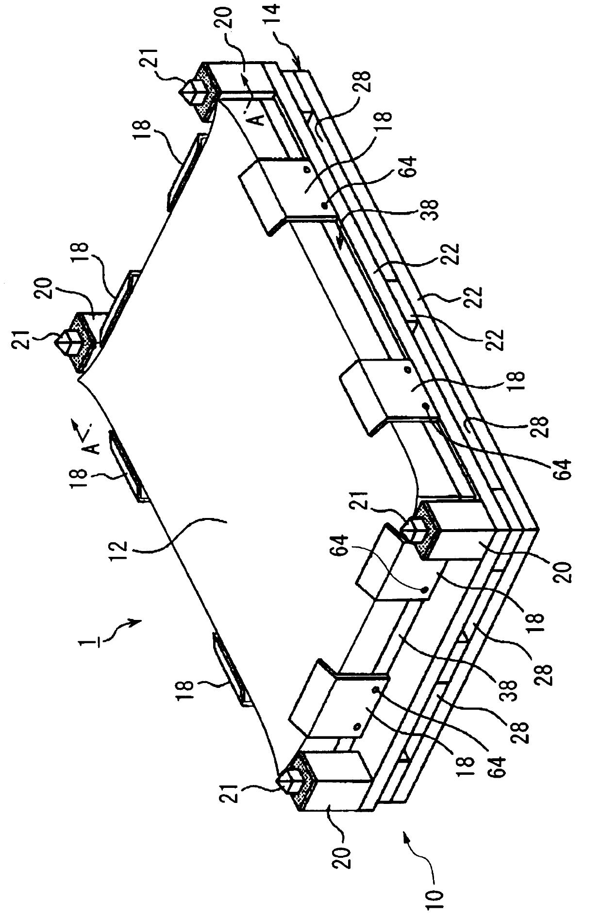 Packaging container and packaging body