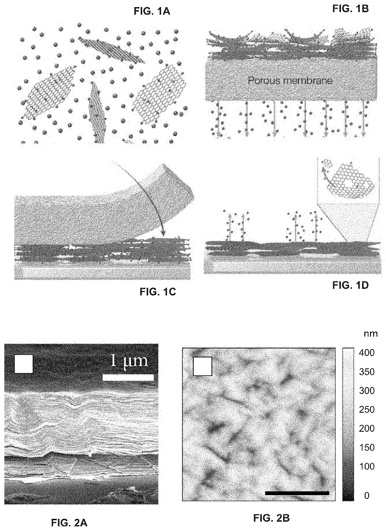 Reduced graphene oxide film comprising a stack of rgo layers and its applications