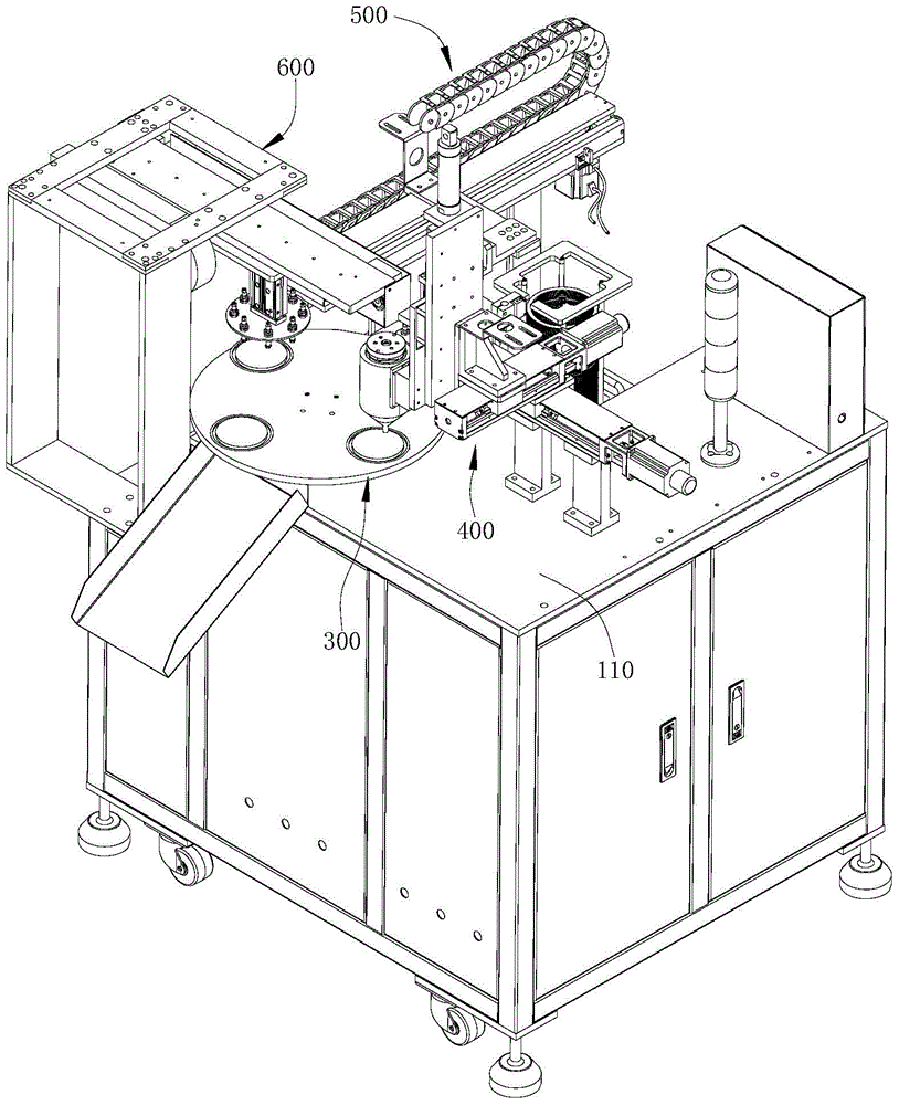 Automatic glue dispensing and feeding device