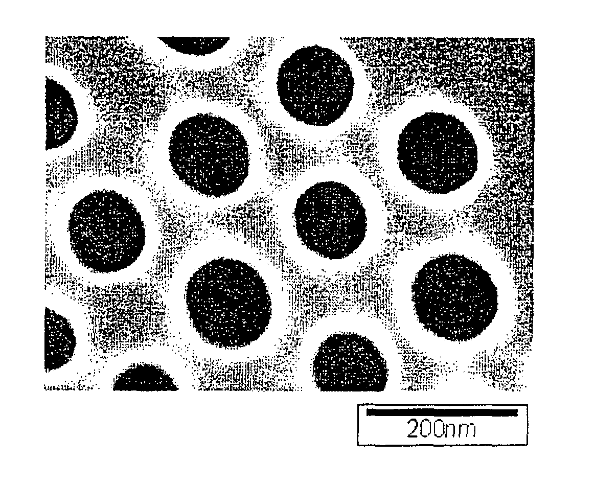 Process for production of submicrohoneycomb structures