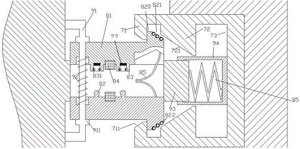 Installing and locking device for electric element