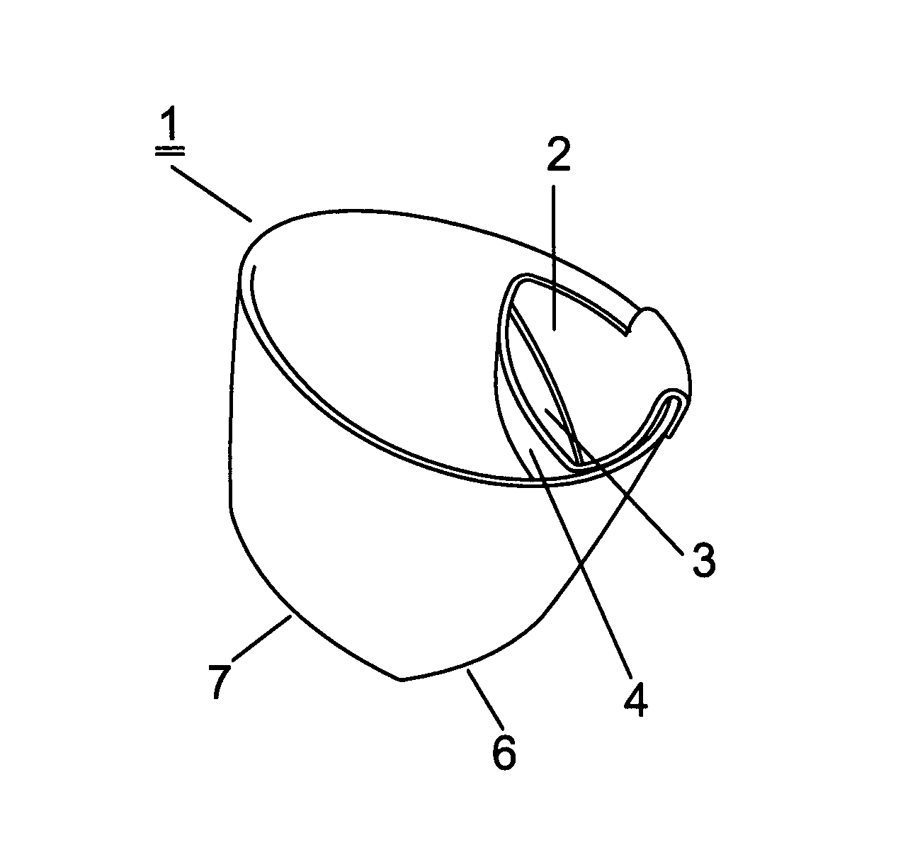 Tea cup and method of manufacturing a tea cup