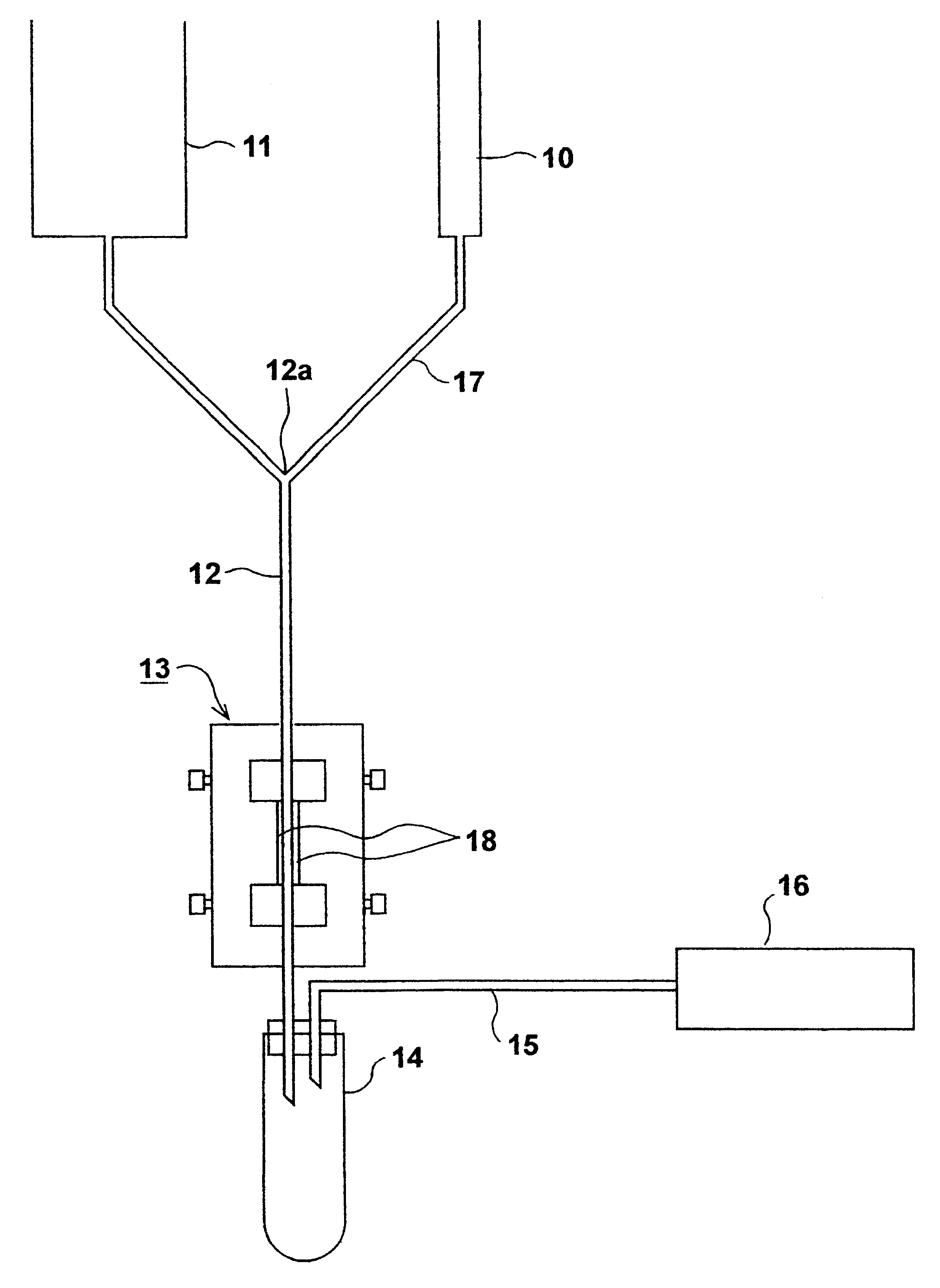 Method and apparatus for magnetically separating selected particles, particularly biological cells