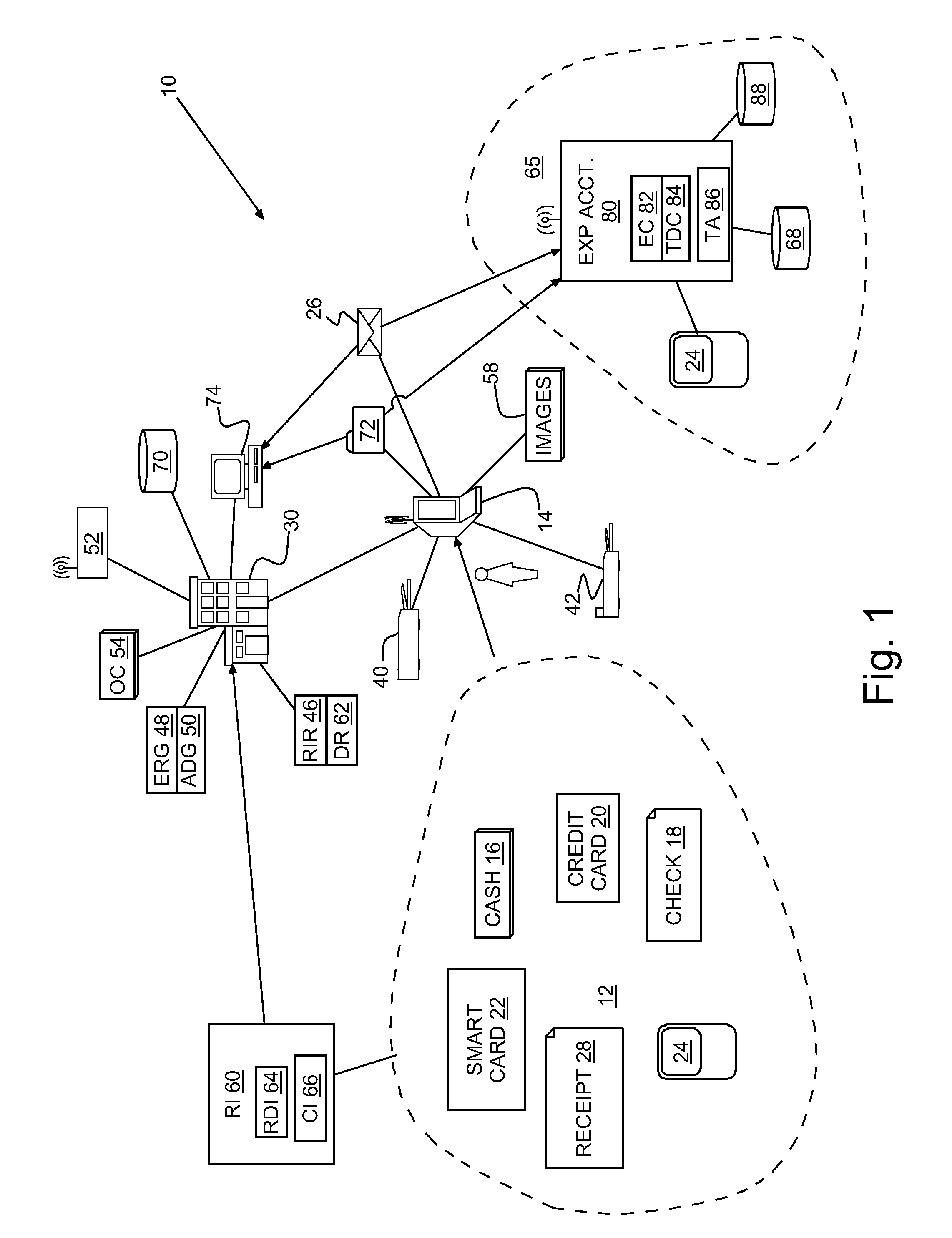 System and method of automatic insufficient funds notification and overdraft protection