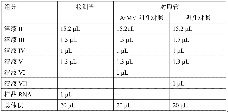 RT-LMAP (reverse transcription loop-mediated isothermal amplification) agent for detecting Arabis mosaic virus as well as preparation method and application thereof