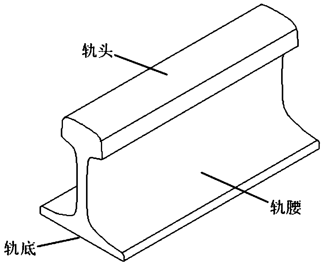 Device and method for extracting steel rail impressed characters under working condition