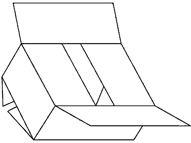 Automatic bottom-sealing type corrugated case