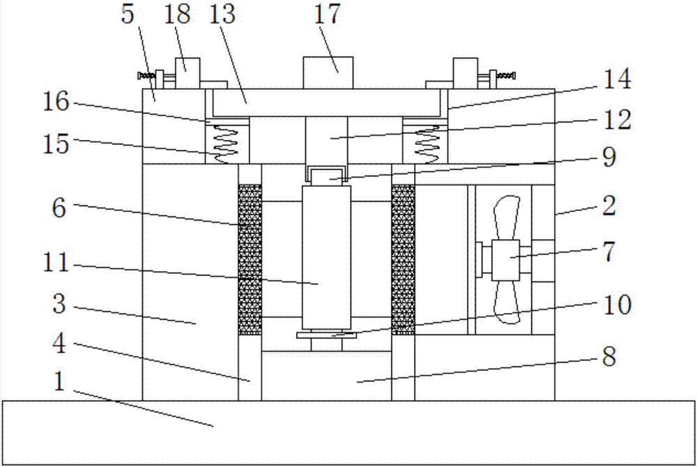 Easily-disassembled indoor formaldehyde purification apparatus