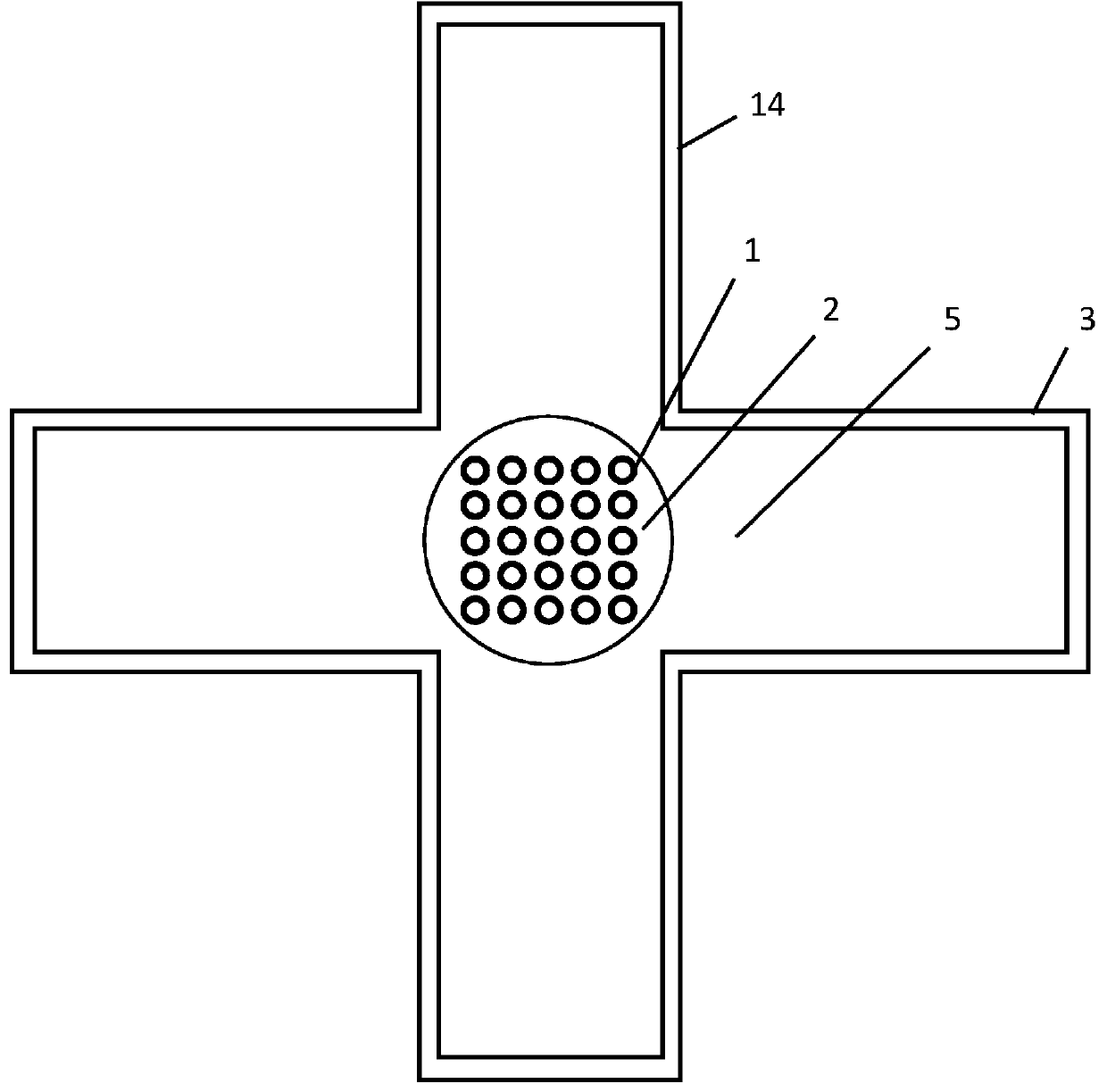 Band-edge surface-emitting laser for FP (Fabry-Perot) cavity enhanced electrolysis photonic crystal