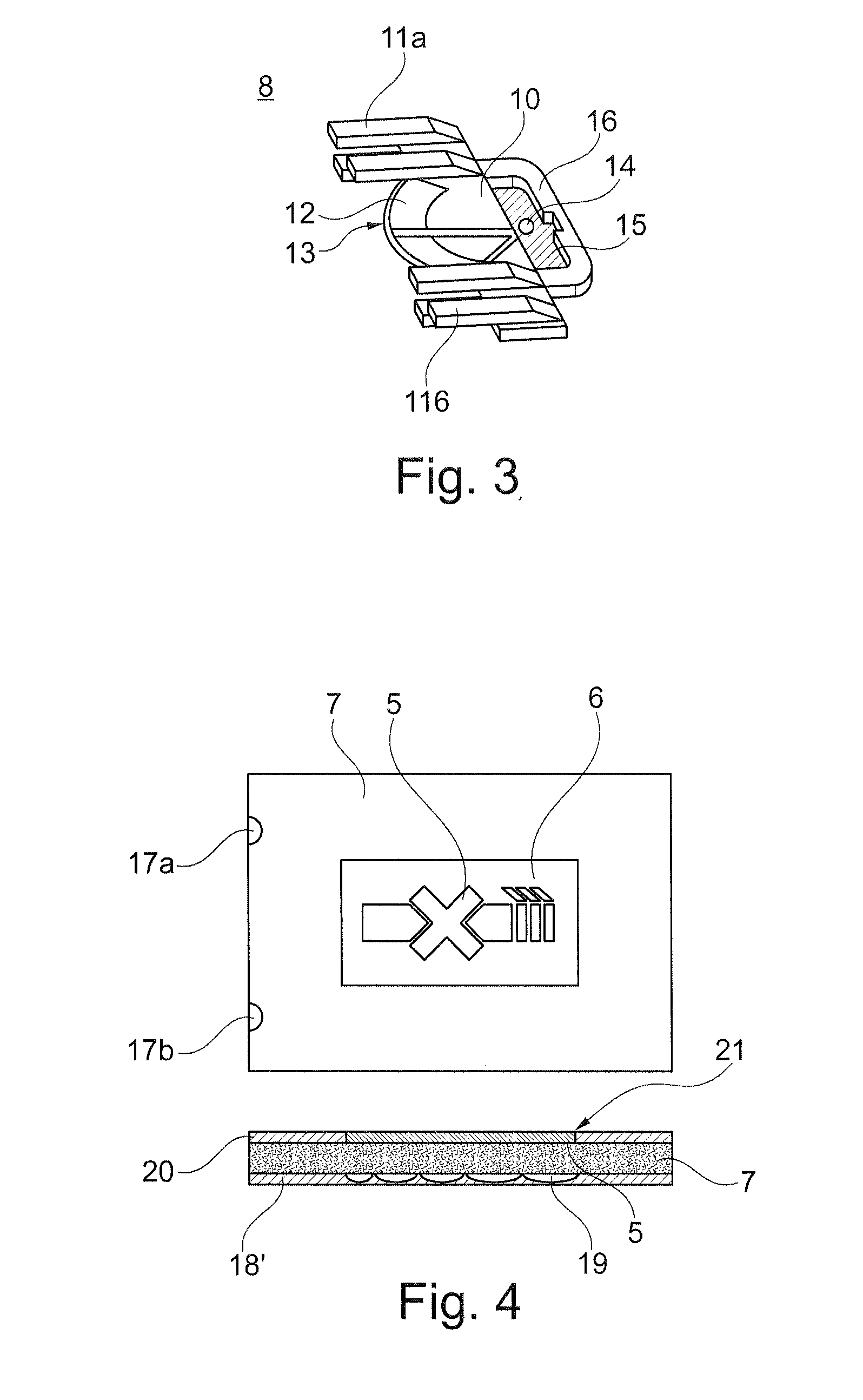 Flat illuminating display device and light-emitting means therefor