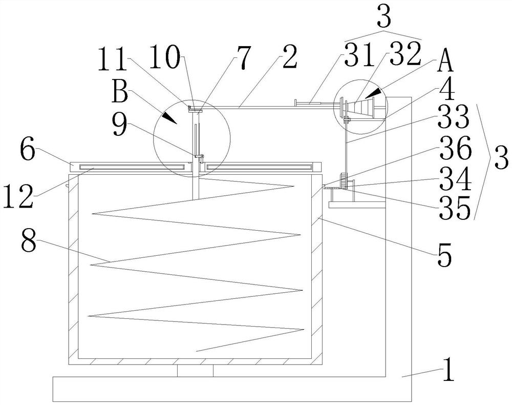 Locomotive excrement integrated microbiological treatment device