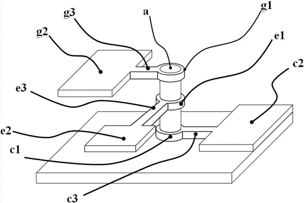 Vertical channel heterostructure metal-insulator-semiconductor field-effect transistor (MESFET) device and fabrication method thereof