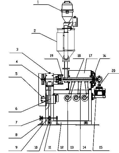 Teflon extruder