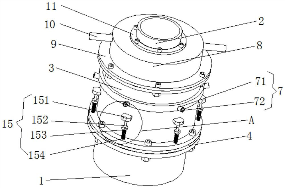 Casing head for oil field