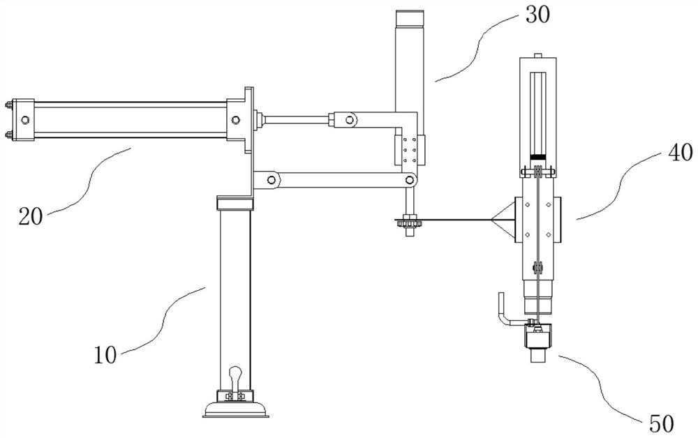 Device for detecting sealing performance of copper water jacket