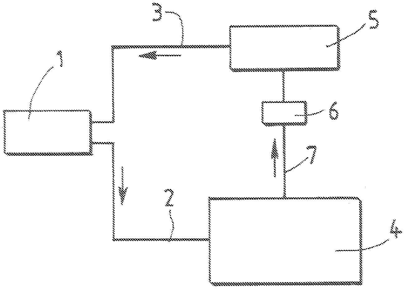 Motor vehicle air-conditioning loop comprising a volume expansion chamber