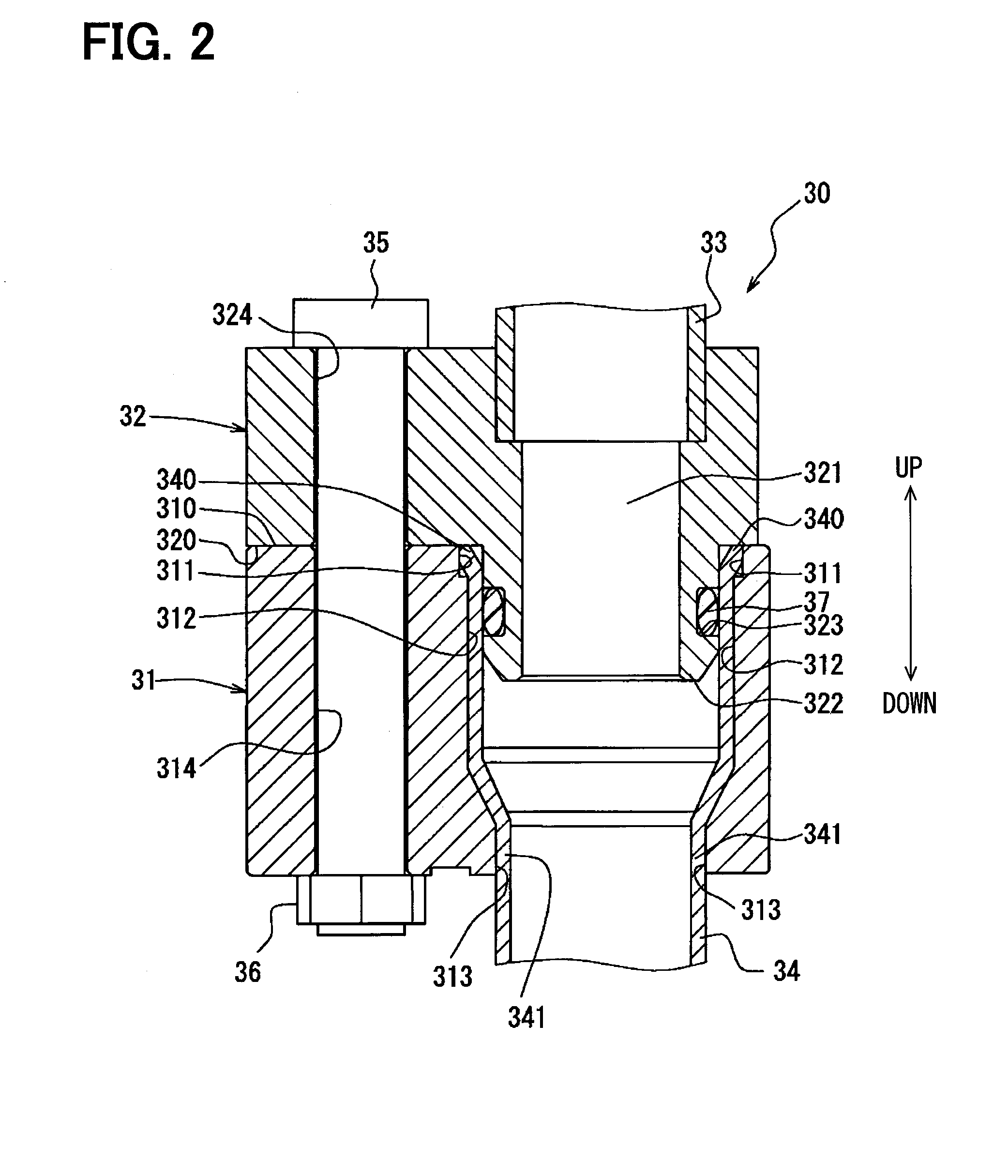 Piping connection device and heat pump cycle device having same
