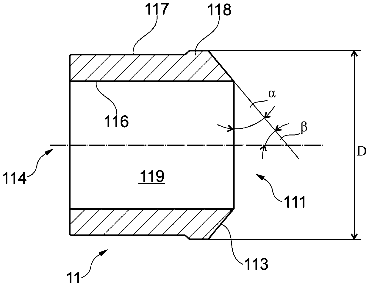 Fluid conduit element and method for forming fluid conduit element