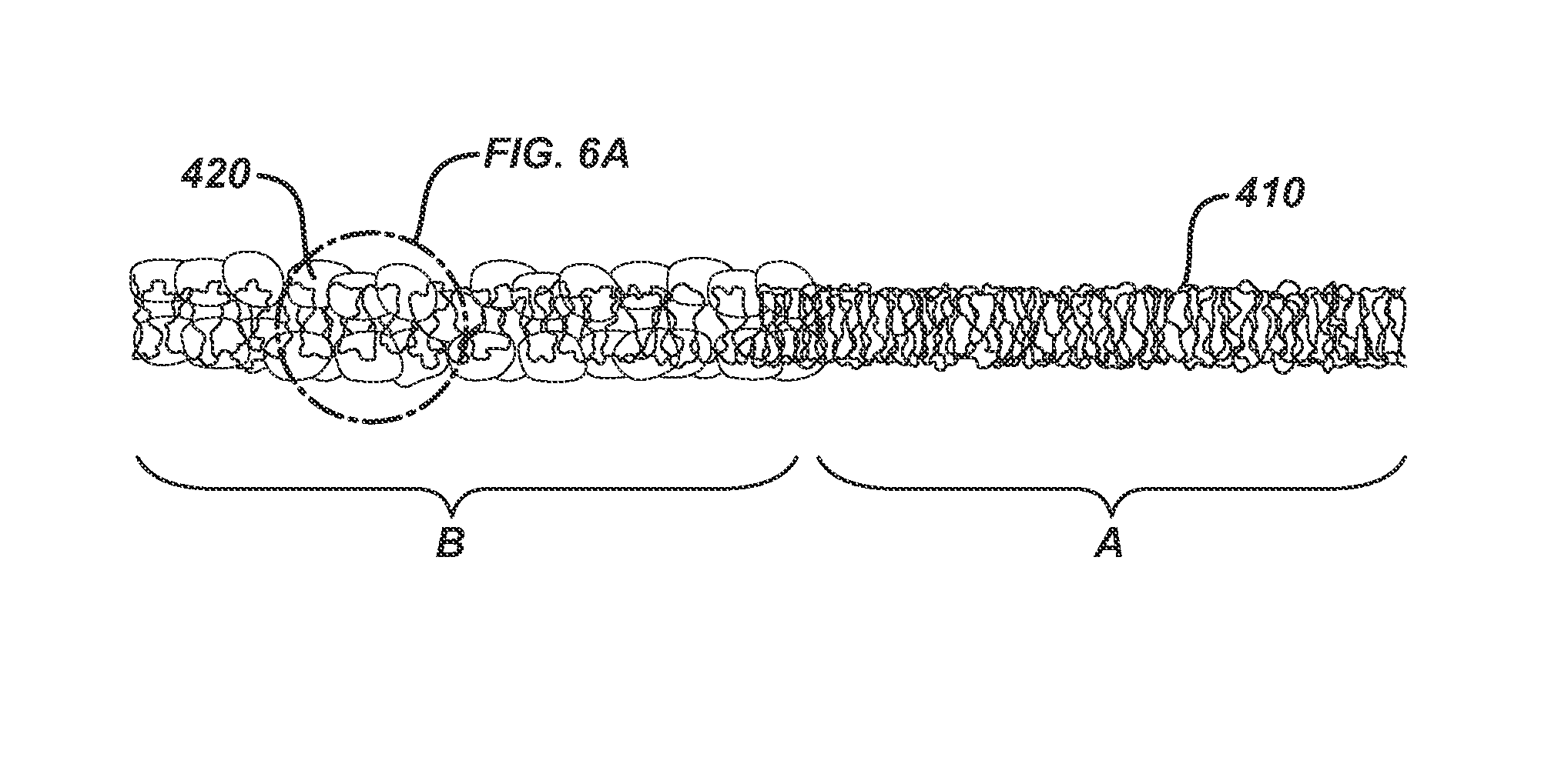 Randomly Uniform Three Dimensional Tissue Scaffold of Absorbable and Non-Absorbable Materials