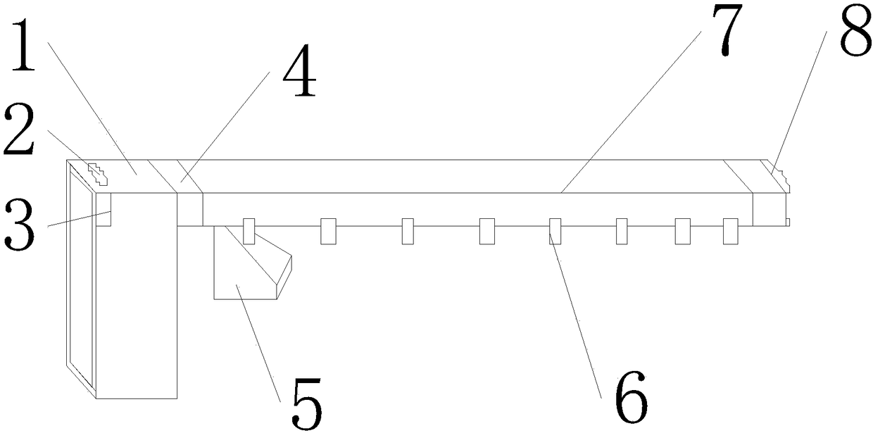 Curtain opening and closing motor with electromagnet clutch