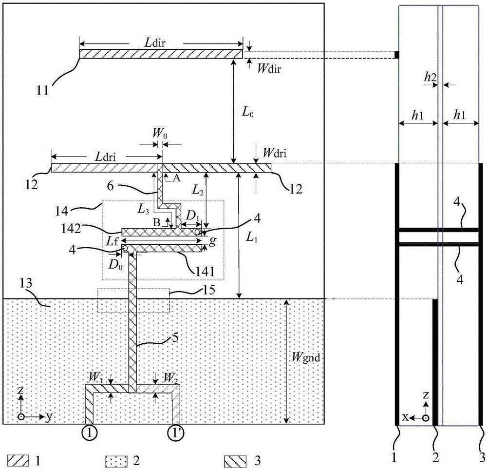 Differential Quasi-Yagi Antenna with Integrated Filtering Function