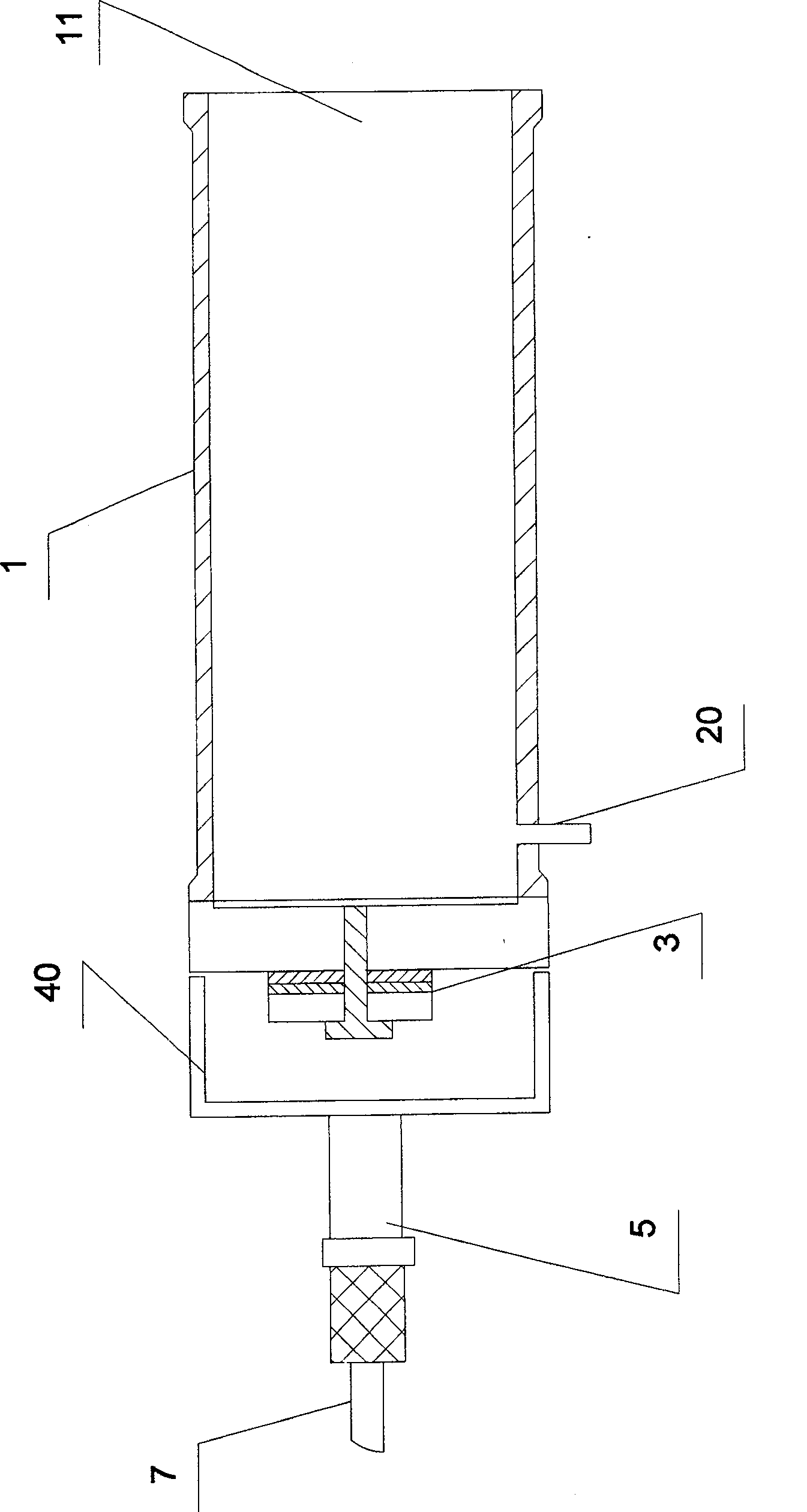 Energy conversion method and device for ultrasonic liquid processing