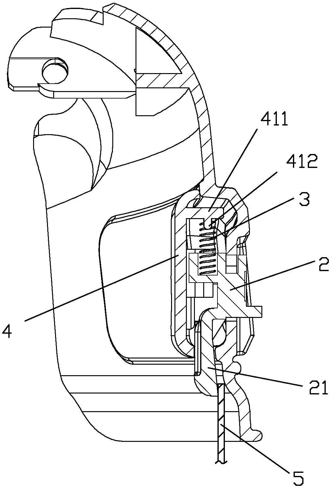 Mower lateral discharging cover