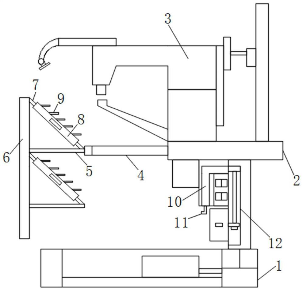 Automatic sewing device for sneaker processing