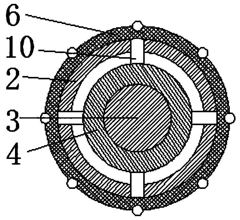 Cleaning brush for narrow-mouth bottle