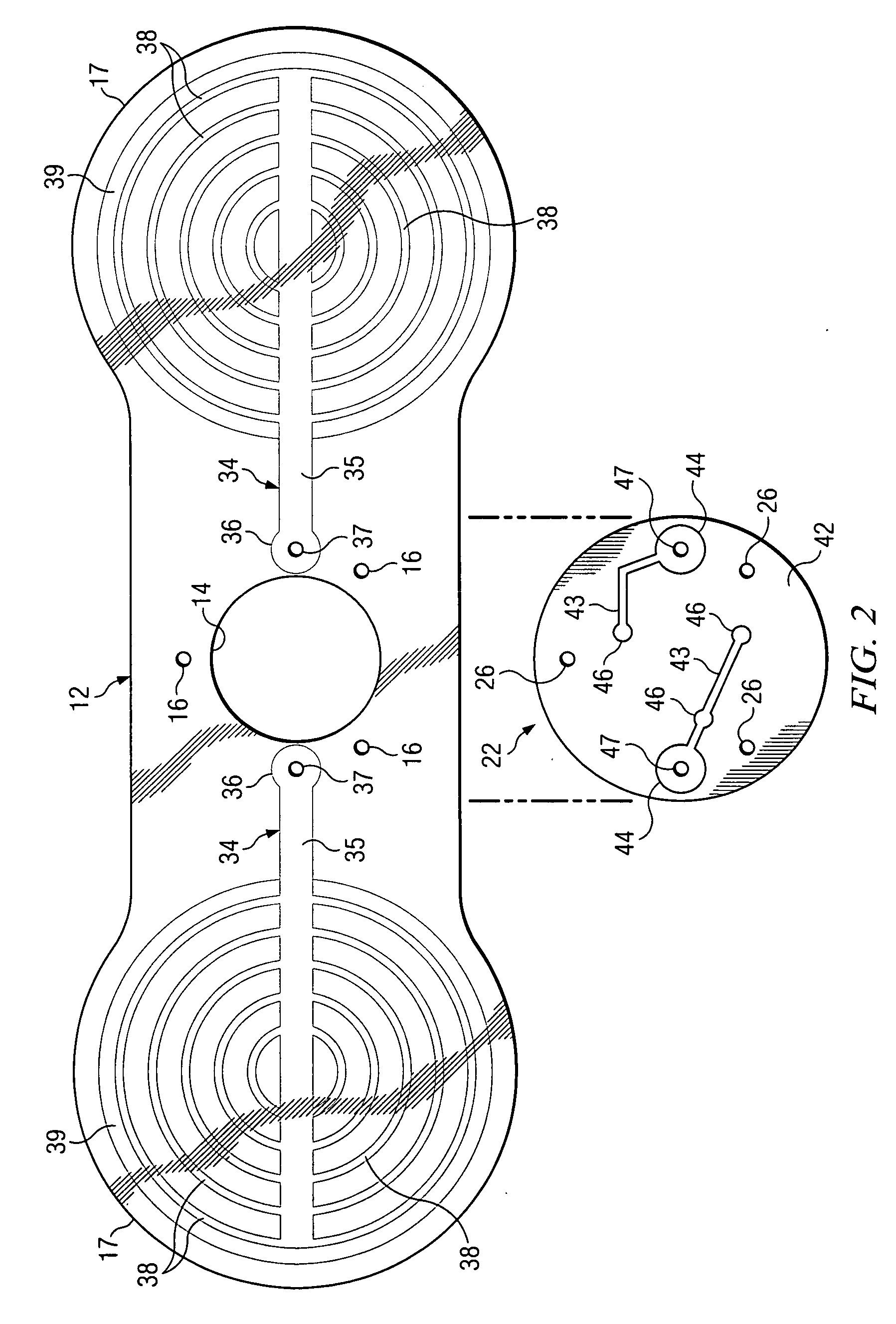 Conductive pad assembly for electrical therapy device
