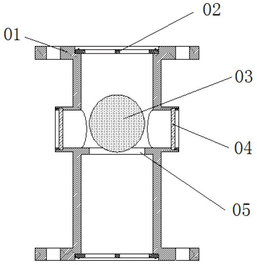 Buoyancy type flow distributor and sealing oil vacuum efficient degasser