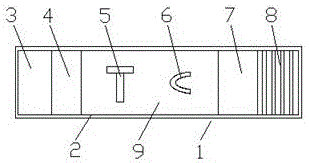 Test strip for detecting gosling plague virus antibody