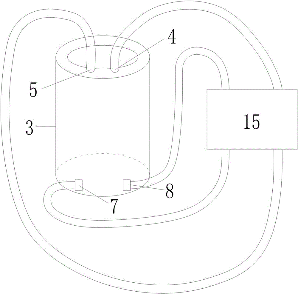 Rubber asphalt sample holding container with bottom and lateral dual insulation effect