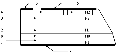 Thyristor with buffer layer structure