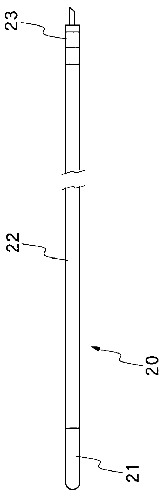 Balloon anchor for endoscopically inserting ultrasound probe