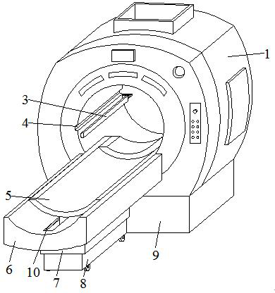 Brain tumor detection device based on magnetic resonance electrical impedance tomography