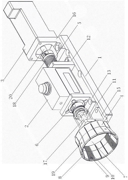 Rotating handle test probe