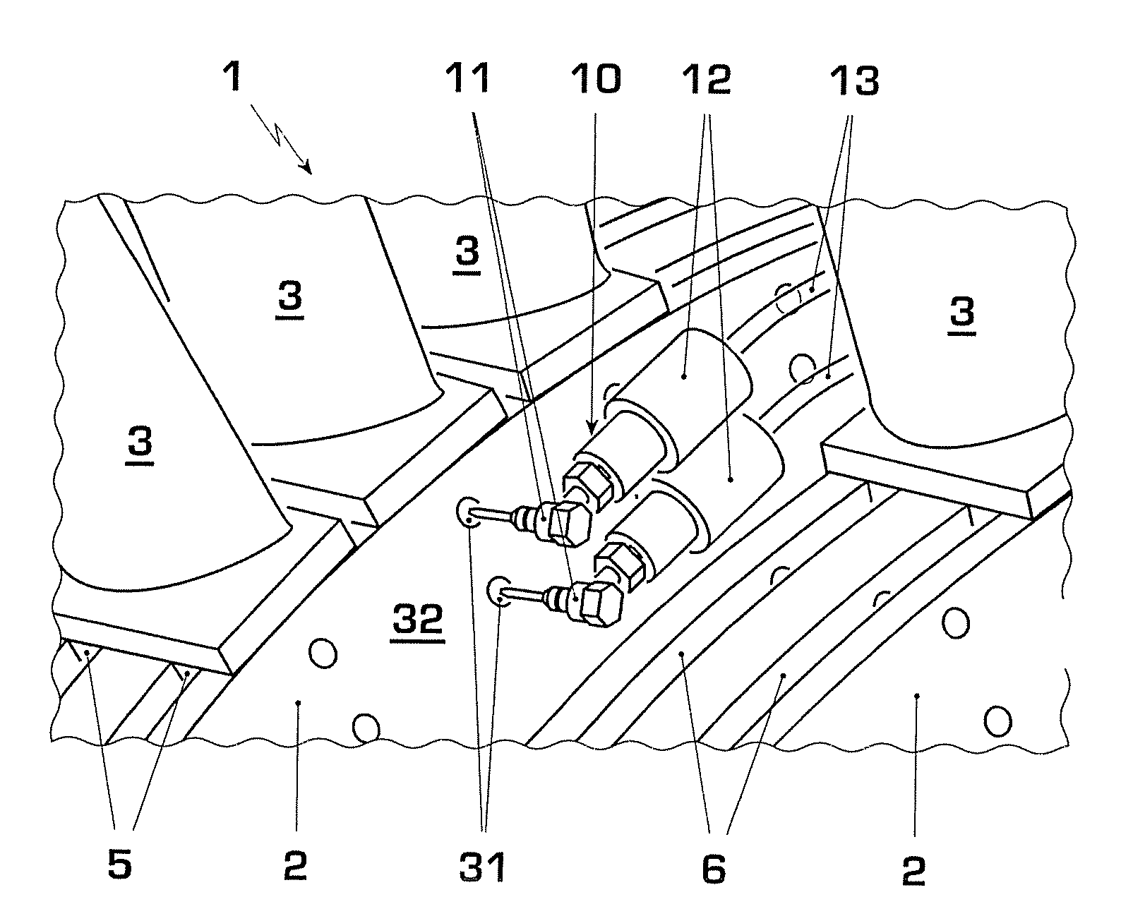 Method and device for pin removal in a confined space