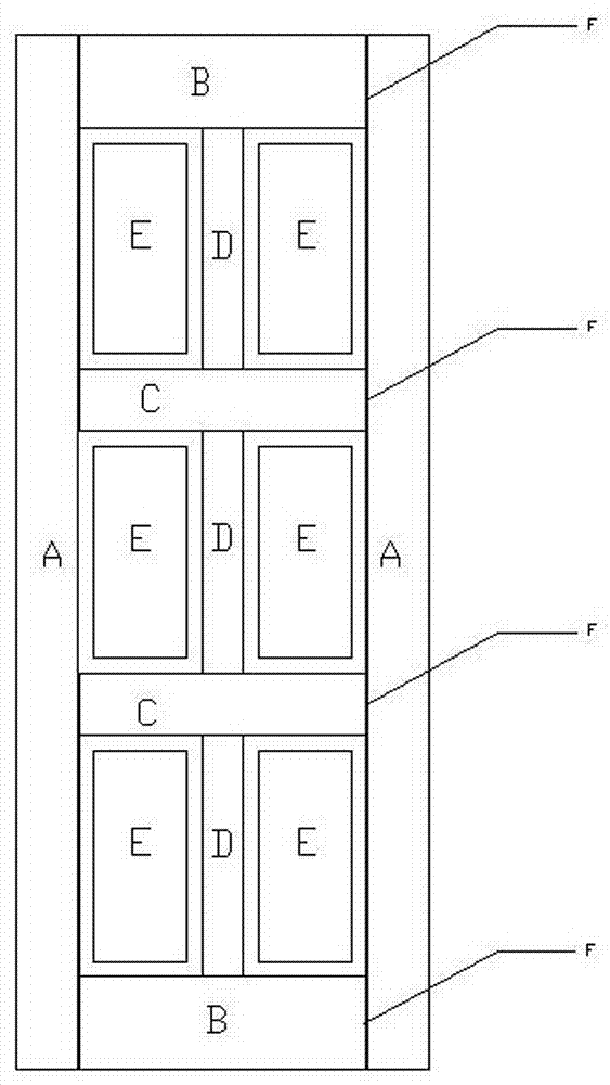 Combined wooden door capable of being dismounted and mounted