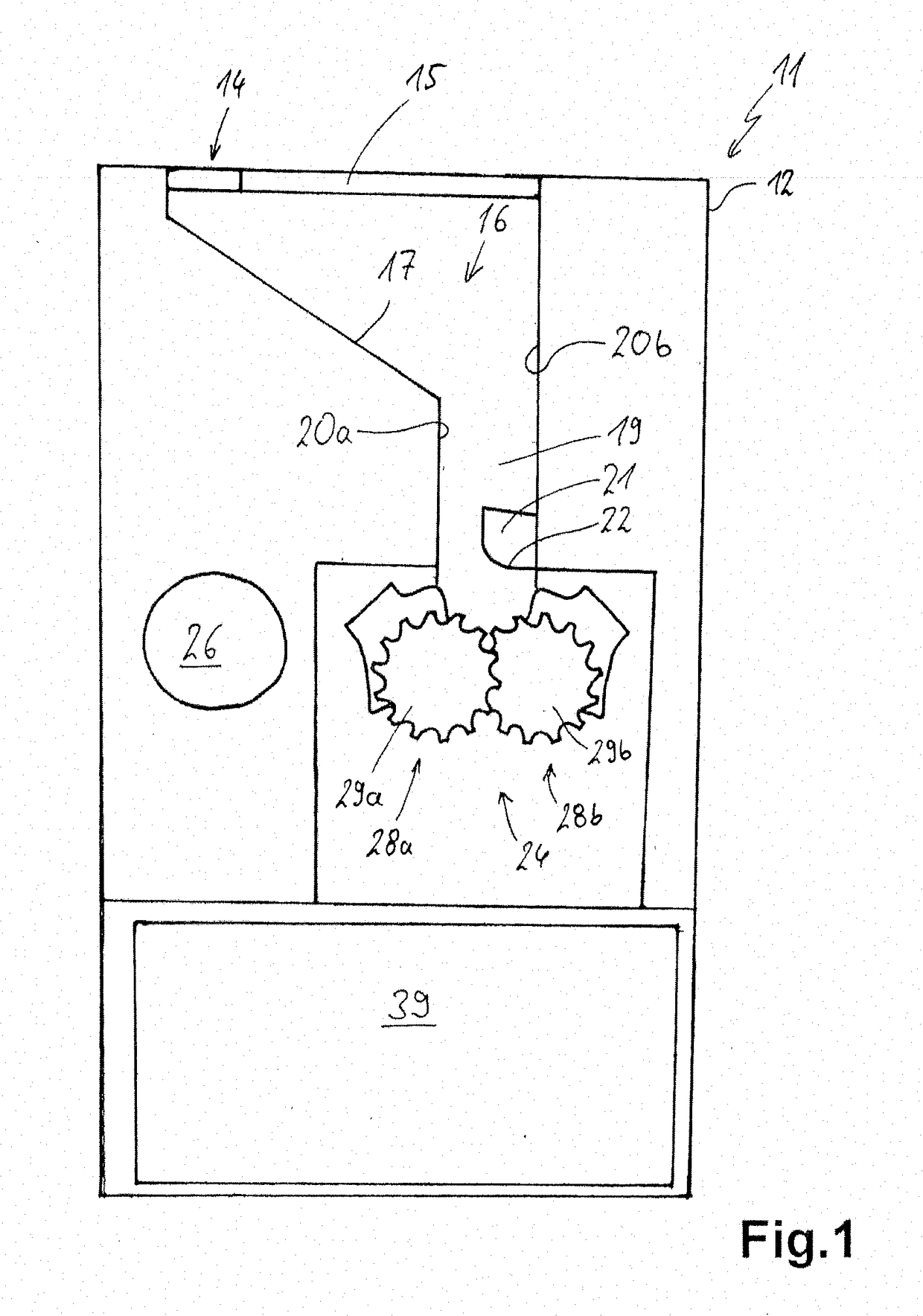 Comminution device and method for operating such a comminution device