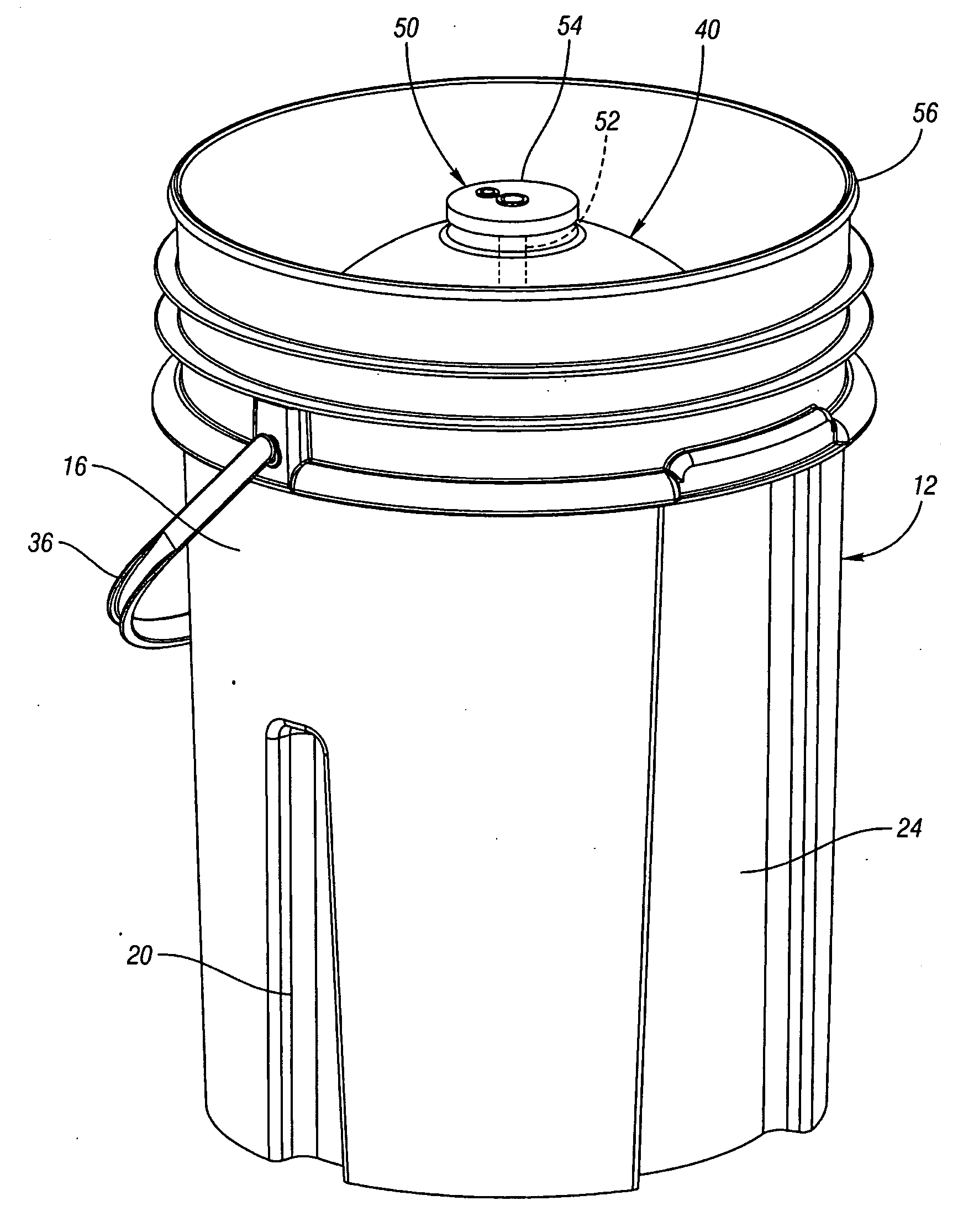 Plastic beer keg