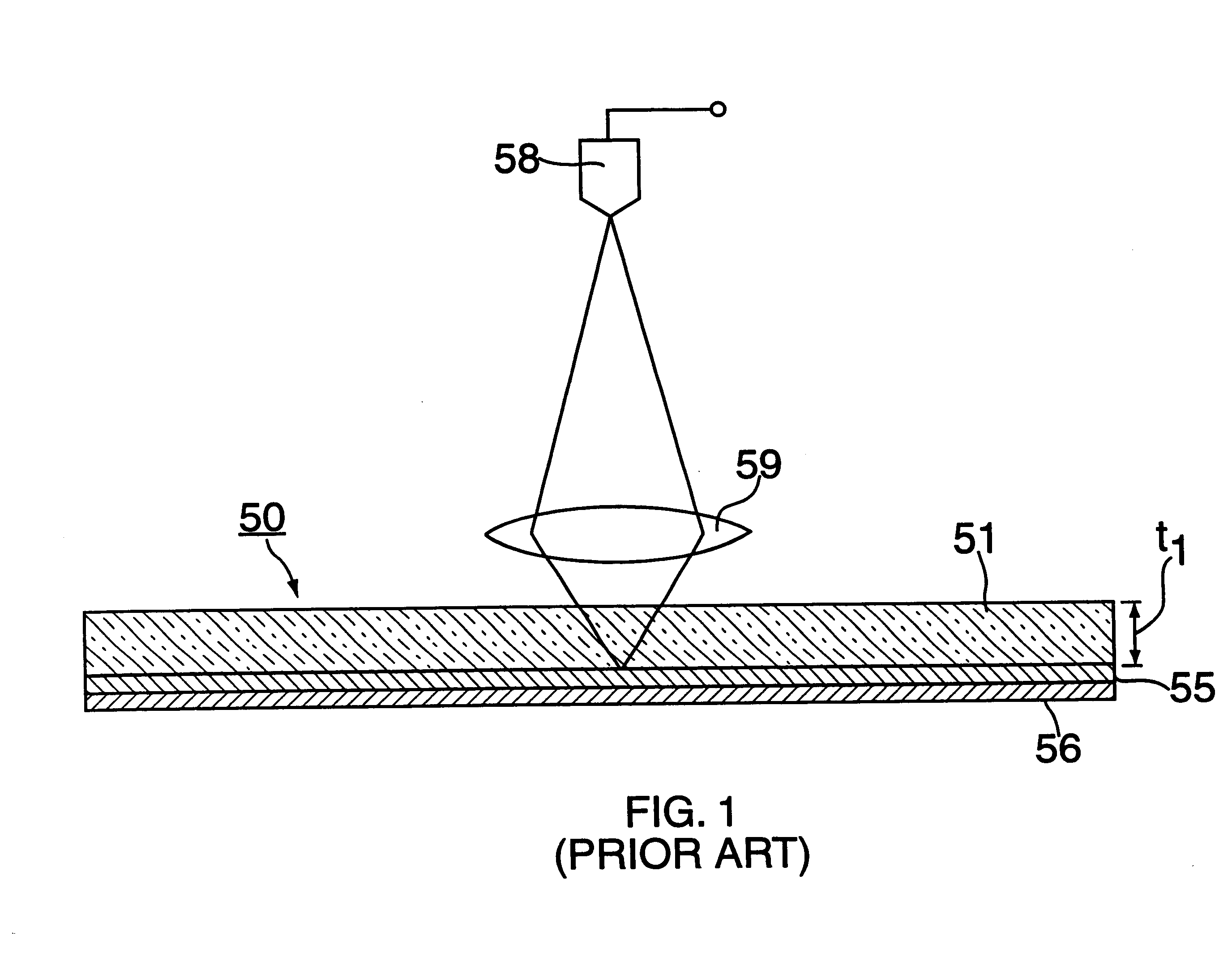 Optical disk having a protective layer specified thickness relative to the NA of an objective lens and the wavelength of light source
