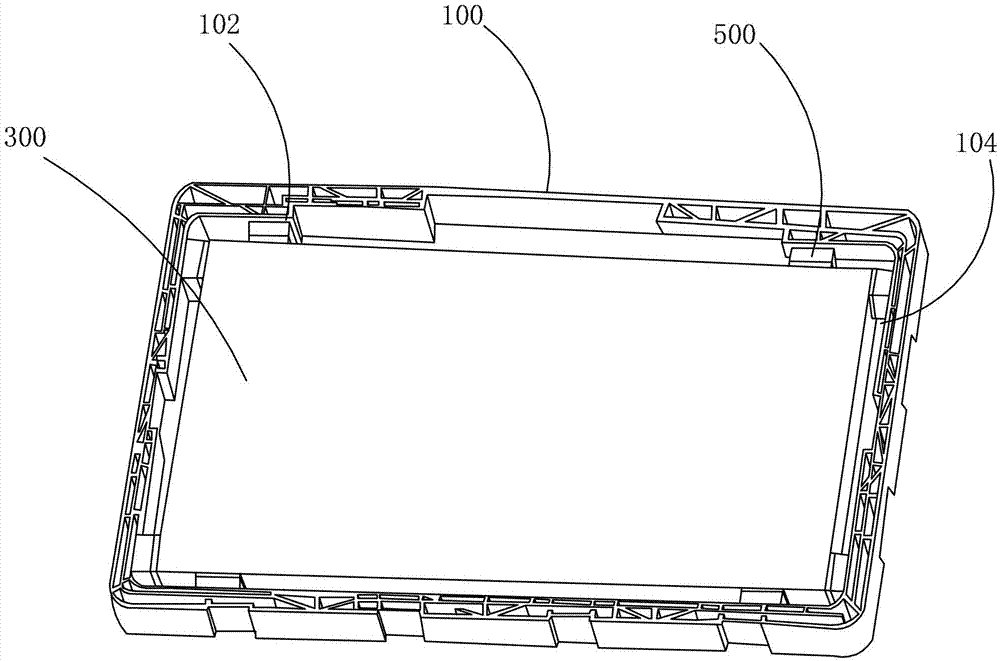 Spliced packing box for liquid crystal glass panels