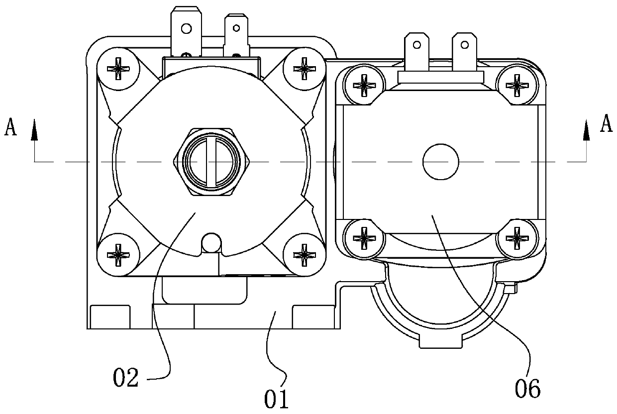 Proportional valve for gas cooker and gas cooker