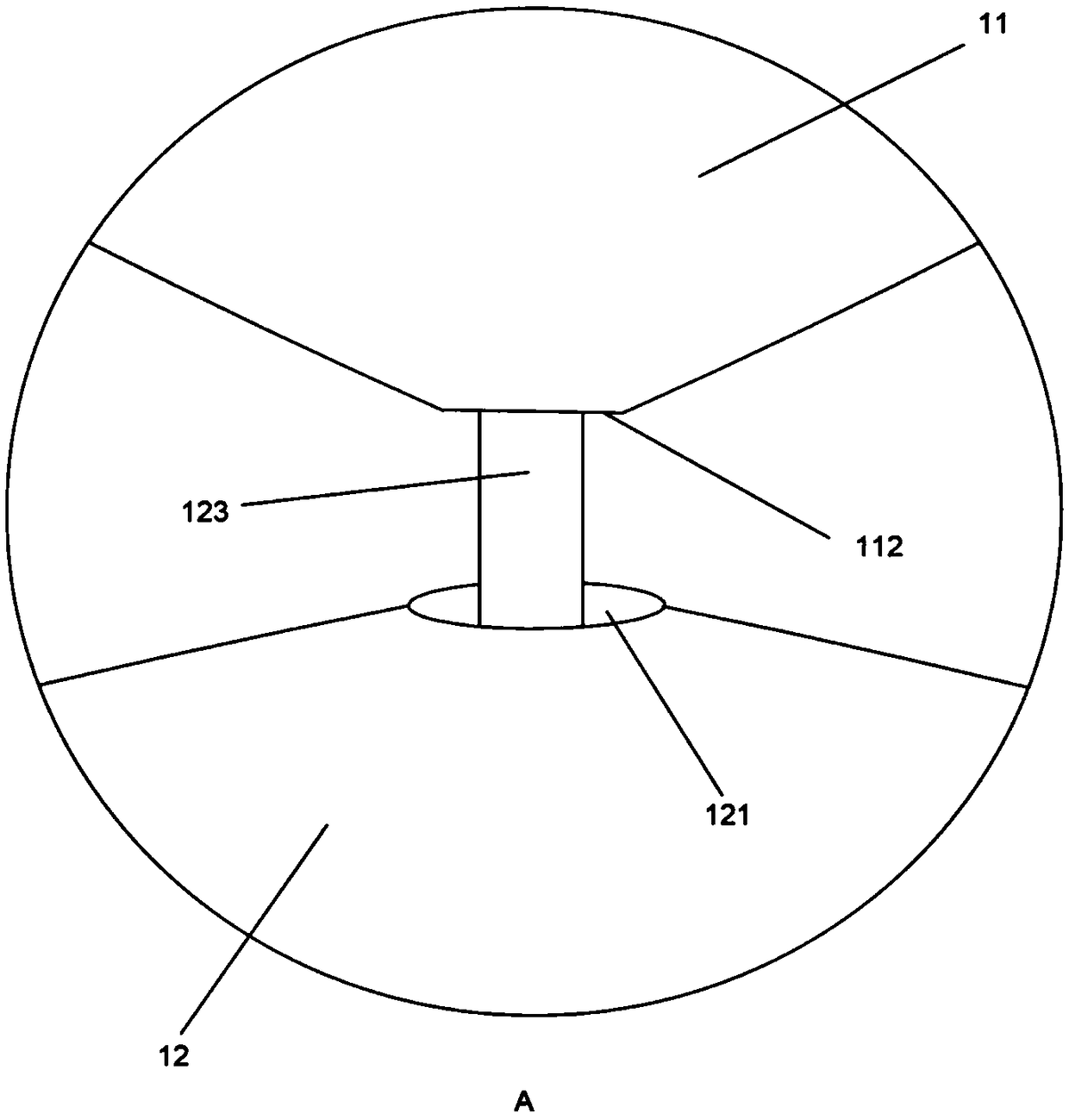 Ultrawideband top suction antenna